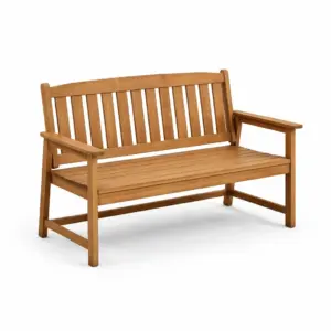 Panchina in Legno di Acacia 120x60x85 cm